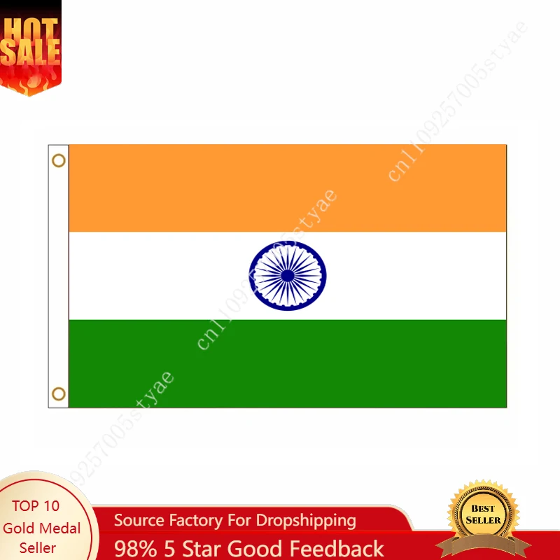 

India Flag India National Flags Wall decoration Sign Banner Poster For Outdoor indoor 90x150cm The Republic of India National F