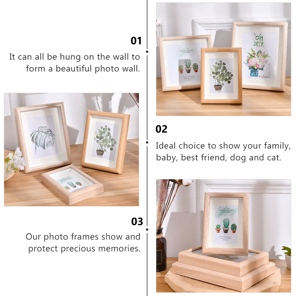 

Picture Accessory Photo Frame Accessories Display for Wall-mounted Vintage Decor