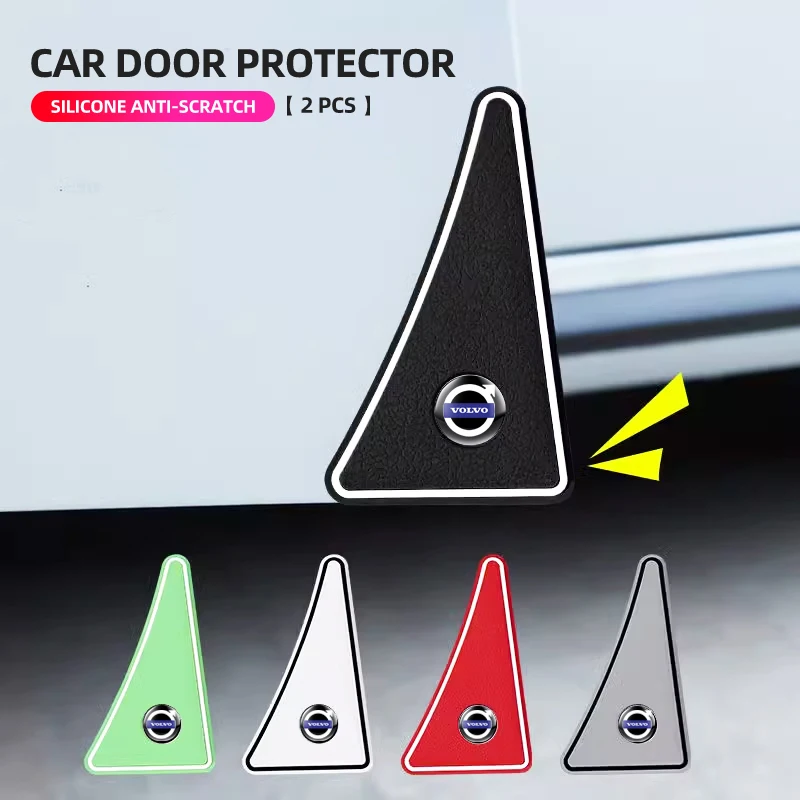 

2pcs Car Door Corner Anti Collision Protector Bumper Sticker For Volvo ES90 EC40 EX40 EM90 XC90 V90 V60 XC60 V40 S80 S60 S90 C4