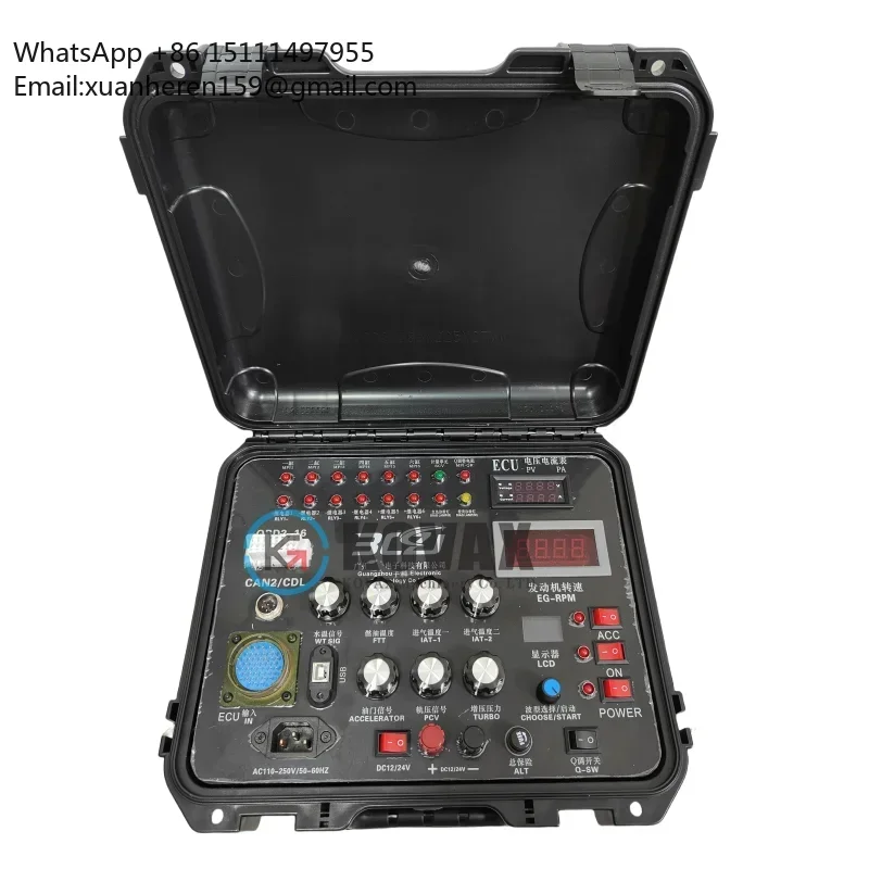Diesel Engine ECU Test Bench Sensor Signal Simulation Tool for C7 C9  Detects CEU for Excavator