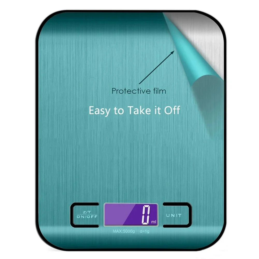 USB Charging Digital Scale Stainless Steel High-Precision Kitchen Food Scale for Cooking Baking 1g up to 10kg