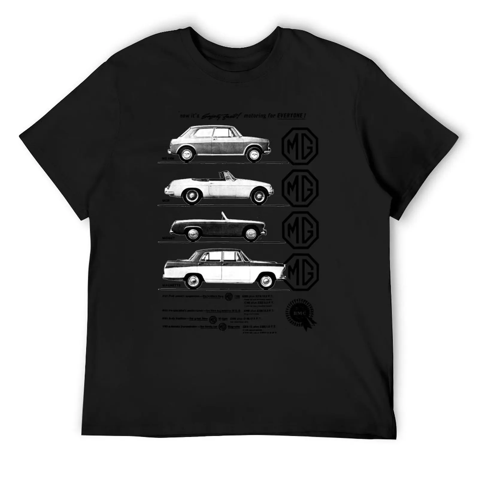 MG RANGE (1960s) T-Shirt cotton graphic tees essential t shirt tees men clothing