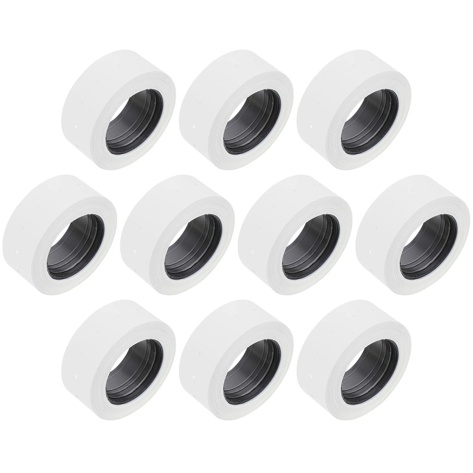 10 Rolls Price Tag Sticker Practical Label Paper for Product Identification Pricing in Various Industries