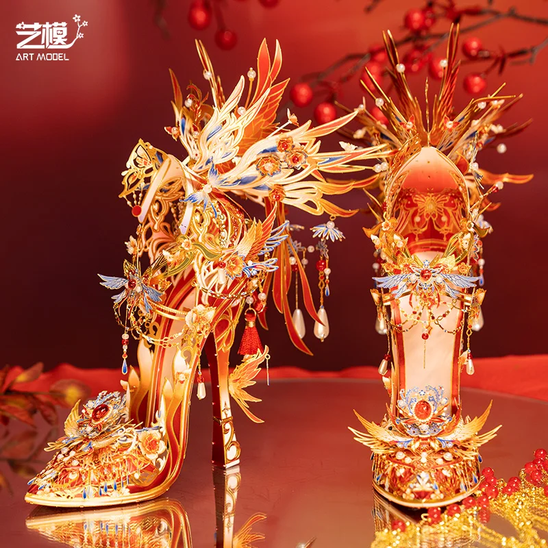 

3D Three-dimensional Puzzle Metal Assembly Model Handmade DIY