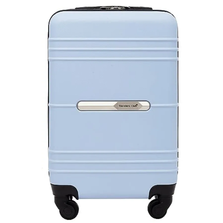 

22 Richmond Spinner Carry-On Luggage in Blue for Travelers Club with Lightweight Durable Material and Smooth Rolling Wheels