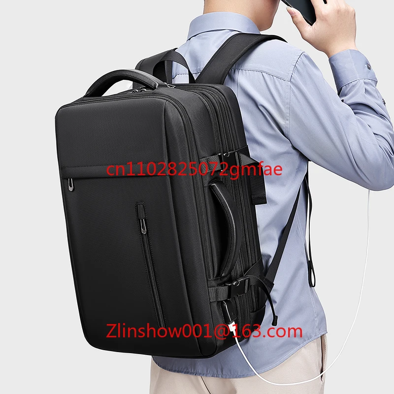 New Multifunction Large Capacity Usb Raincoat Backpack Business Travel Laptop Backpack Bag Men