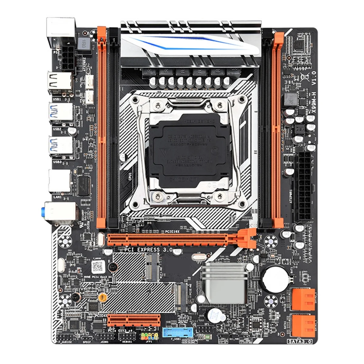 

CHFL X99 Motherboard Support LGA 2011 V3 V4 CPU PCI Express 16X SATA3.0 Interface DDR4 X4 High-Performance DIY Computer