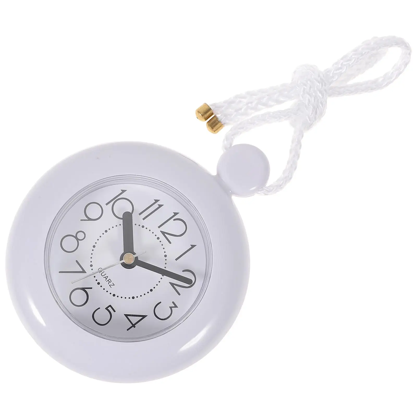

Bathroom Wall Clock Small Analog Hanging Digital Alarm Mute Waterproof Clocks Home Decor Gifts Plastic Material New House