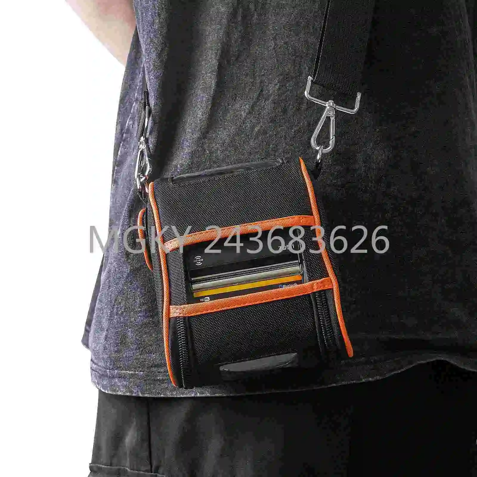 New Carrying Case Shoulder Belt Holster Storage bag for Zebra ZQ510 Printer，Free Shipping