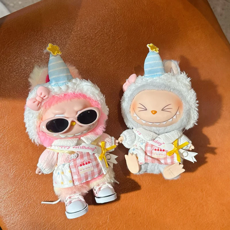 

For labubu clothes no dolls Hot selling clothes in stock birthday cute gifts doll clothes skirts changing clothes