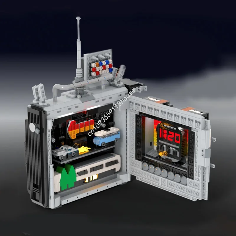 

2140 деталей MOC: Конструктор «ДеЛориан» Дока Брауна. Решите проблемы! Идеальный подарок на Рождество для подростков и взрослых коллекционеров. Развитие творческих способностей.