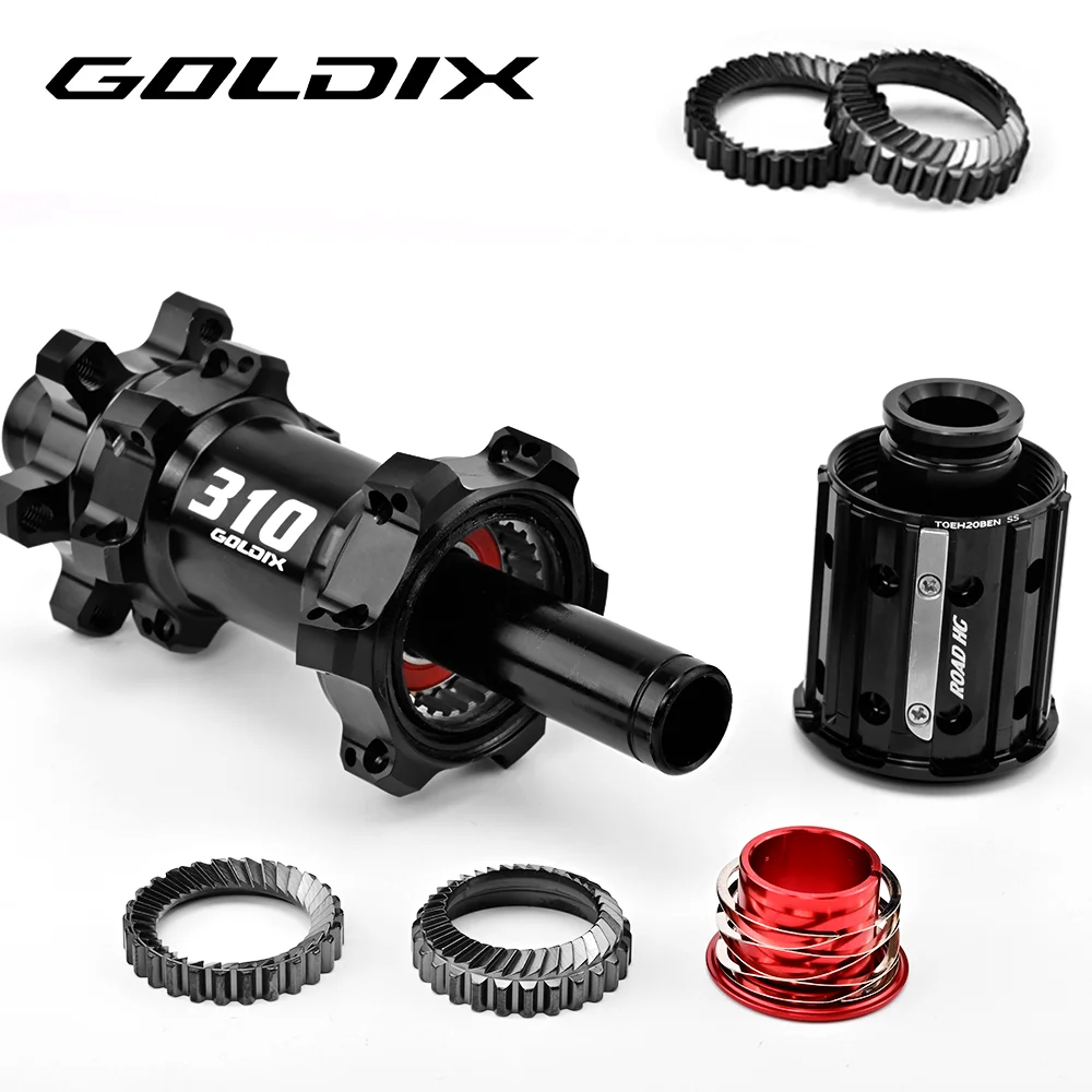 GOLDIX R310 6‑Bolt Road Hub 24H 36T Ratchet For Shimano SRAM 10‑12‑Speed Gravel Road Bicycle Cycling Accessories - view 6