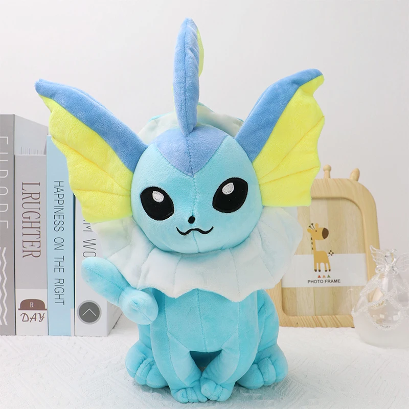 TAKARA TOMY Big Vaporeon Umbreon Pokemon Plush Toy Eevee Leafeon Umbreon Flareon Glaceon Espeon Jolteon Eevolutions Game Doll