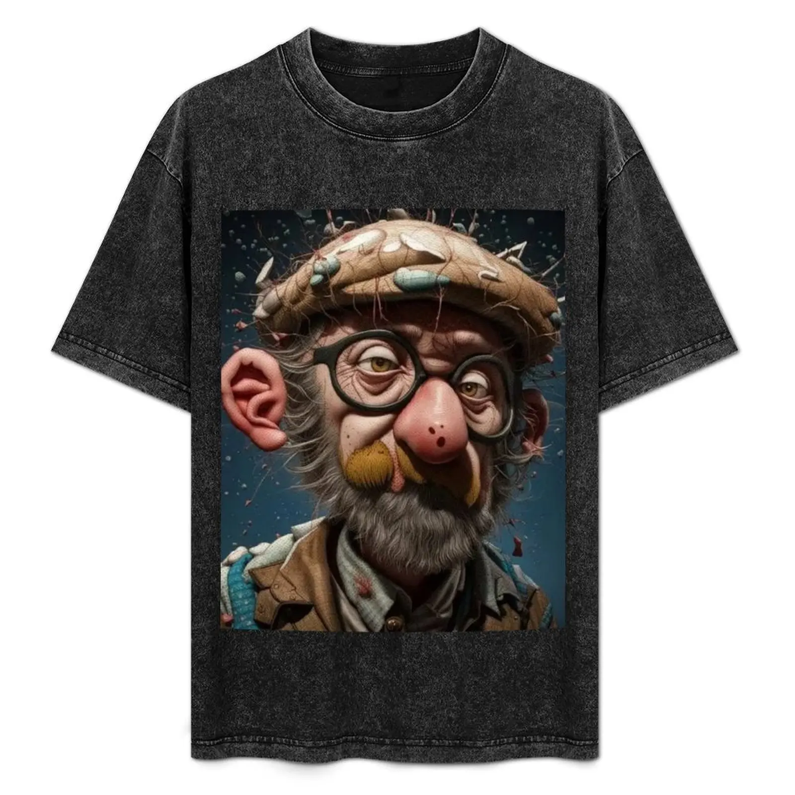 

The Eccentric Mind: Series of Quirky Scientists T-Shirt Functional Casual Short Sleeve Tee