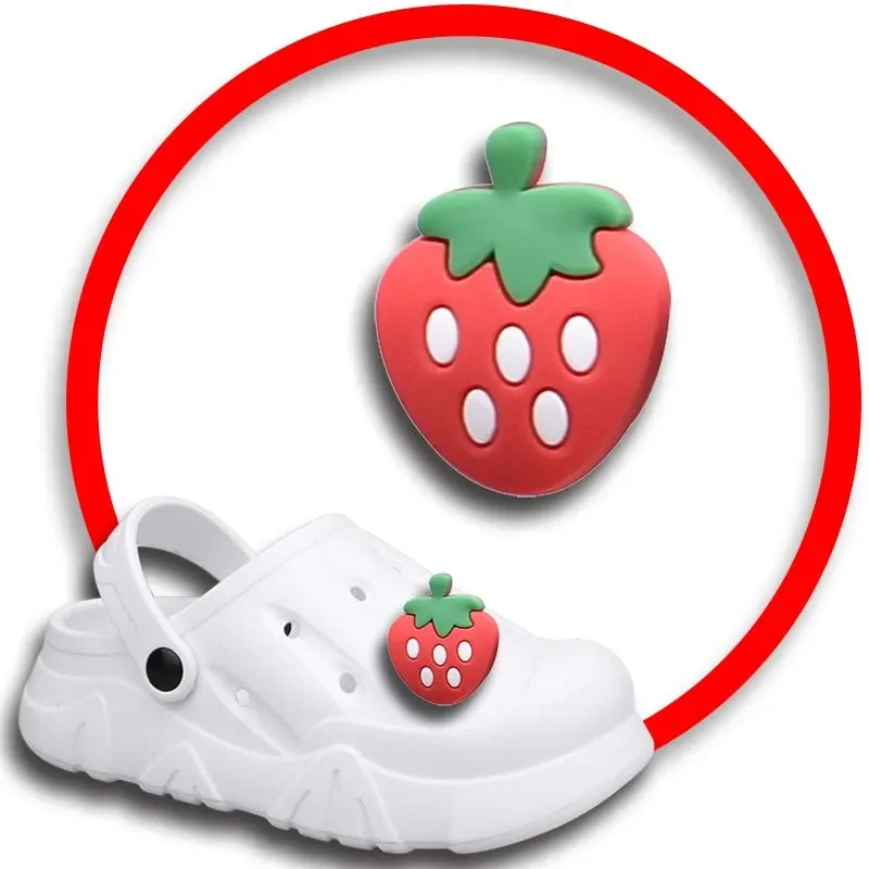 Fruit Oefening Schoen Bedels Voor Crocs Sandalen Vrouwen Klompen Spelden Schoen Decoraties Accessoire Mannen Badges Meisjes Kids Schoenen Accessoires