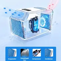 Climatiseur portable IOG-3 8000 BTU, climatiseur mobile de refroidissement et de chauffage pour camion, caravane, camping-car, RV 3
