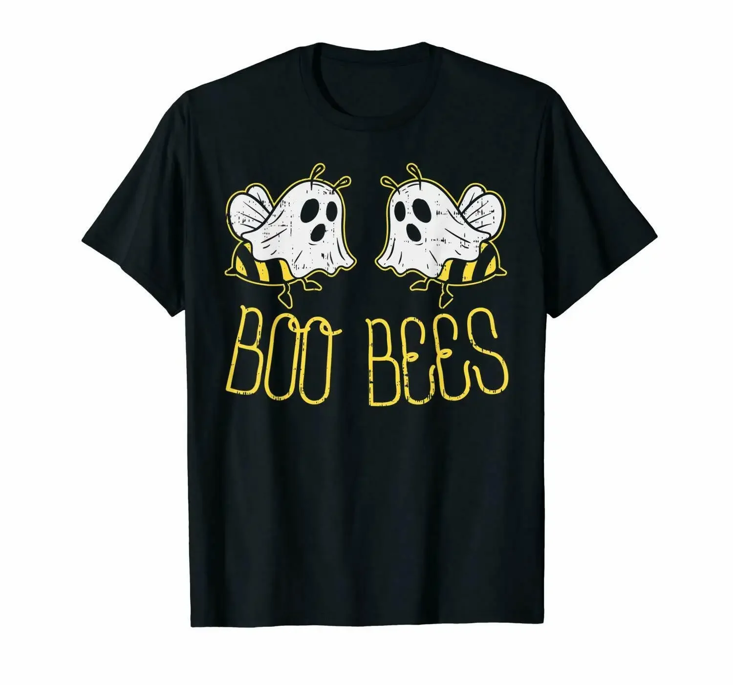 

Boo Bees. Funny Halloween Matching Couple T-Shirt 100% Cotton O-Neck Summer Short Sleeve Casual Unisex T-shirt Size S-3XL