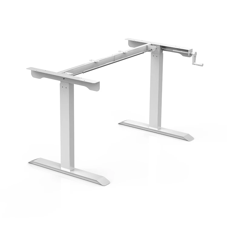 Hot Sale Hand Crank Heavy Duty Sit Stand Corner Stand Up Office Desk