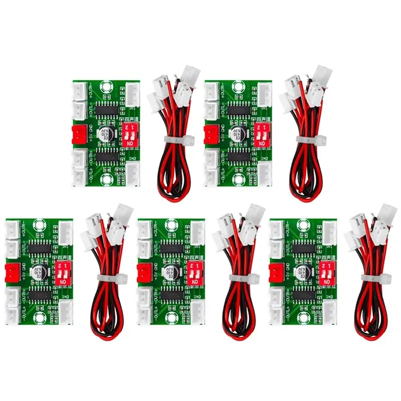 PAM8403 4-Channel M…