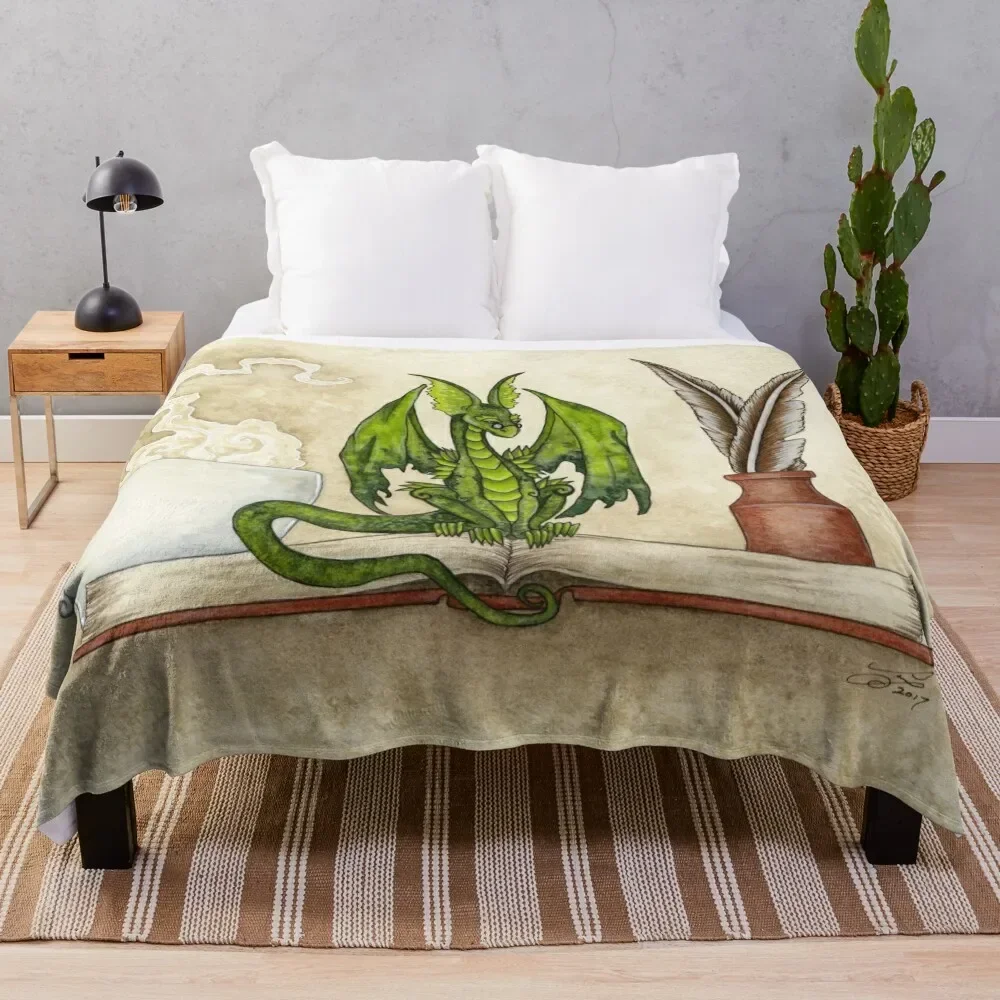 

The Scholar Throw Blanket Nap Plaid on the sofa Flannels Luxury St Blankets