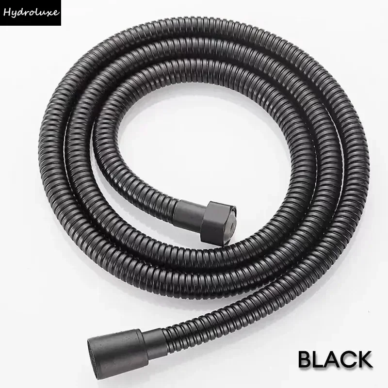 

Гибкий душевой шланг SUS304, 1.5 м, черный, удлинитель для душа, трубка для душа, аксессуары для ванной комнаты