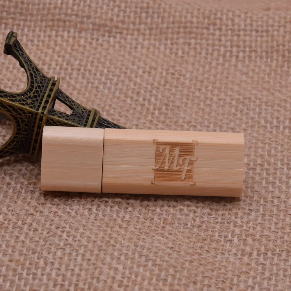 20 قطعة لكل مجموعة شعار مجاني خشبي USB 2.0 الخشب محرك فلاش usb بندريف 4GB 8GB 16GB 32GB 64GB الذاكرة عصا بالجملة لحفل الزفاف