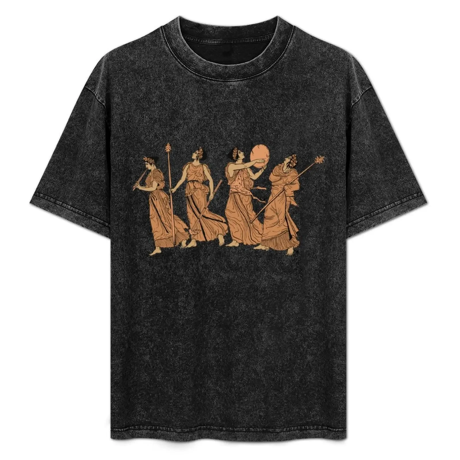 

Dancing Maenads T-Shirt Aesthetic clothing quick-drying luxury designer compression shirt men
