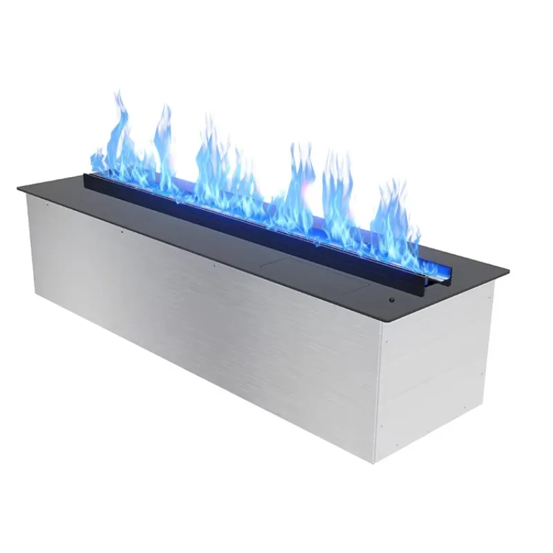 

Izable Modern Vapor Steam Mist Electric Fireplace With Remote Control Antomizing Clean Water Steel Insert For Hotels