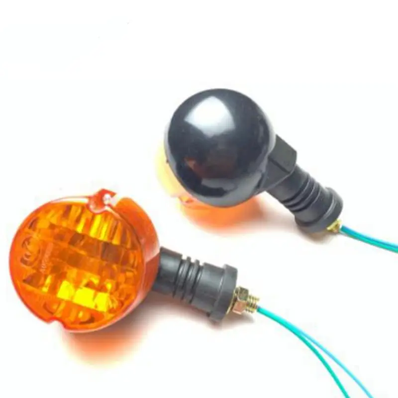 motorcycle accessories Turn Signal Light Amber Color Lamp Fit for BMWBAJAJ BOX BM150 CT100 MotorBike Indicator Lamp