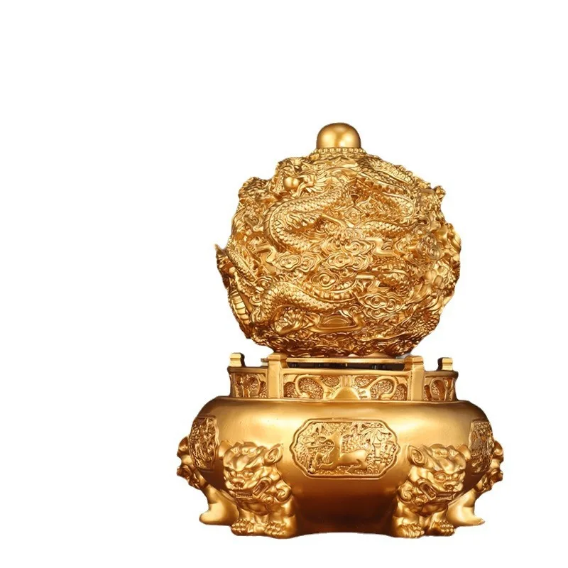 

Jiuzhuan Qiankun Ding Ornament Ball Home Furnishing Office Decorations Opening Household Office Gifts