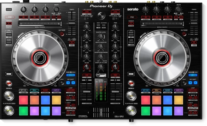 Latest New Pioneers Performance DJ controller DDJ-SR2 Black multicolor Audio equipment