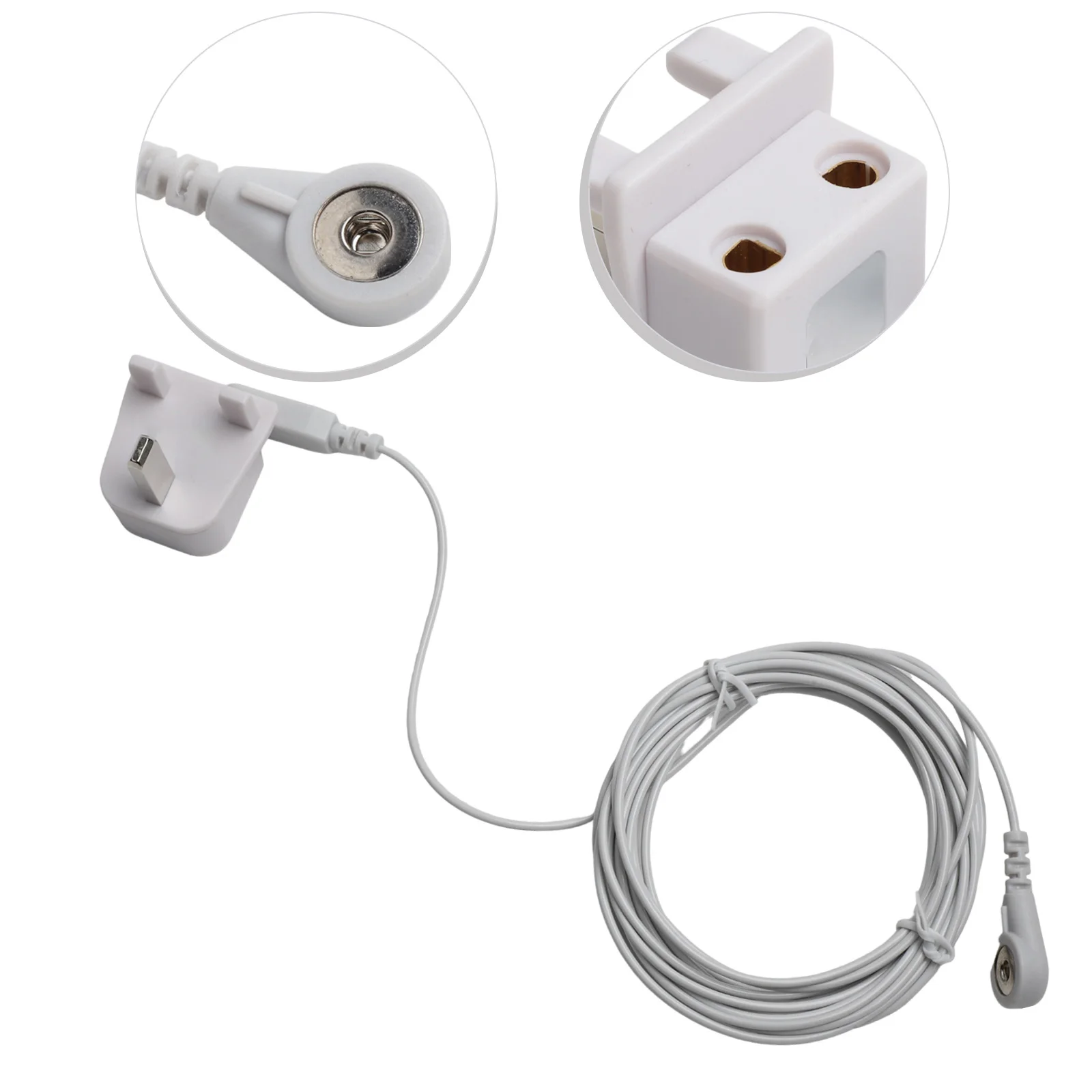 Enhanced Grounding Experience Cable 15 Feet Cable UK Socket Connection Support Balanced Lifestyle Enhanced Grounding Experience