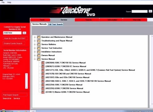 

QuickServe 2016 DVD for All Families Engines ( Full Actived )