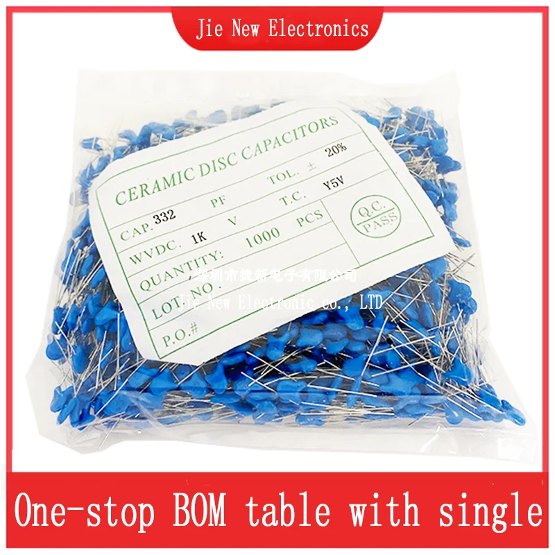 1000Pcs/Lot High Voltage Ceramic Capacitor 1KV 10PF 33PF 100PF 220PF 470PF 560PF 1NF 2.2NF 4.7NF 10NF 22NF 100NF 471 222 223 471