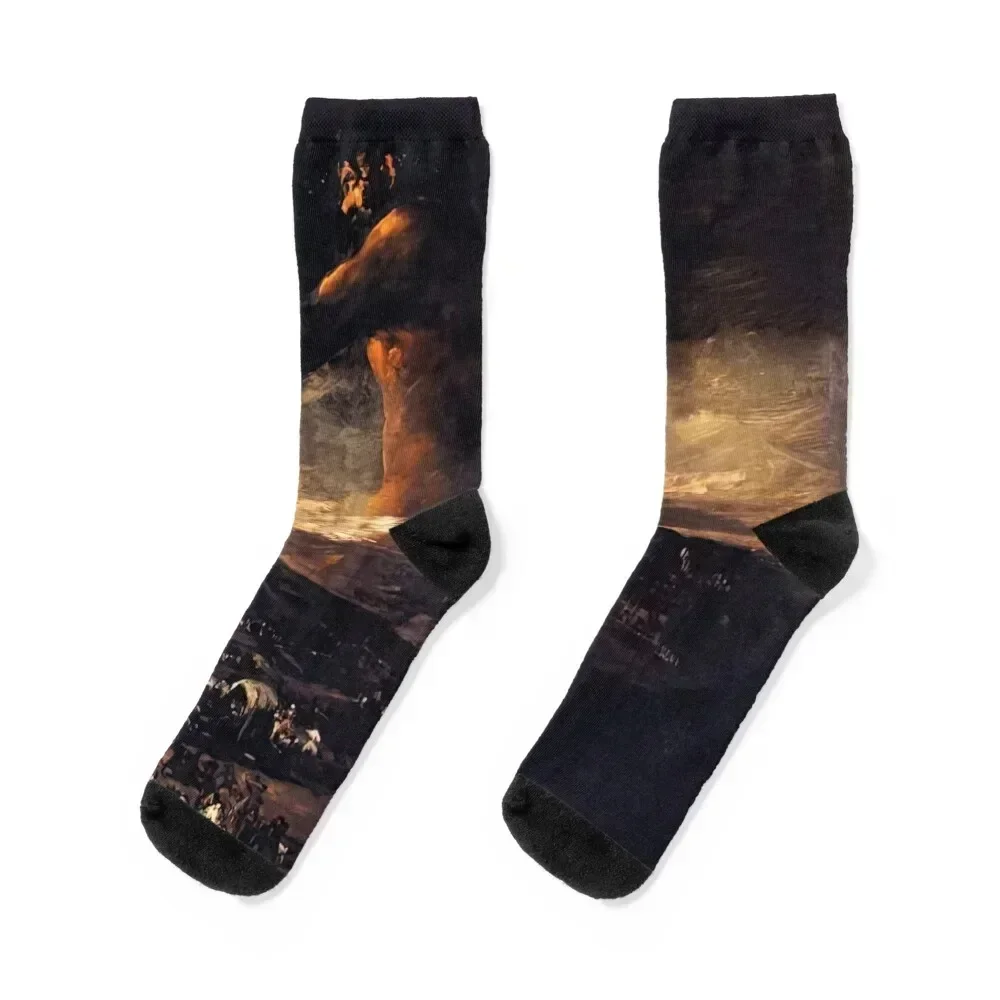 francisco goya black paintings, francisco goya art style, francisco goya artwork Socks halloween Men's Male Socks Women's