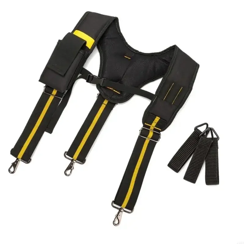

Tool Belt Suspenders Padded Carpenter with Attachment for Men Electrician Accessories Electrician Work Suspender