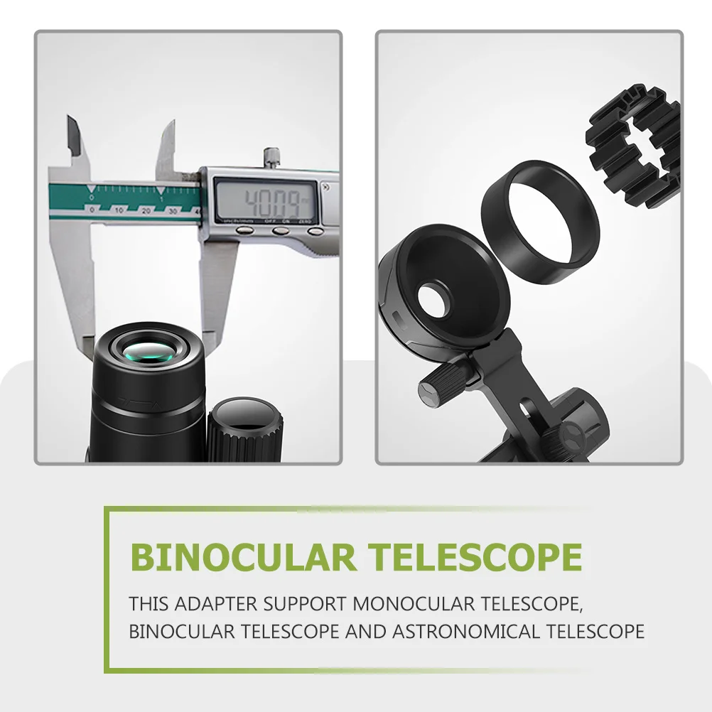 

Telescope Phone Adapter For Monocular Binocular Microscope Mount Long Distance Photography Spotting Scope Phone Holder Accessory