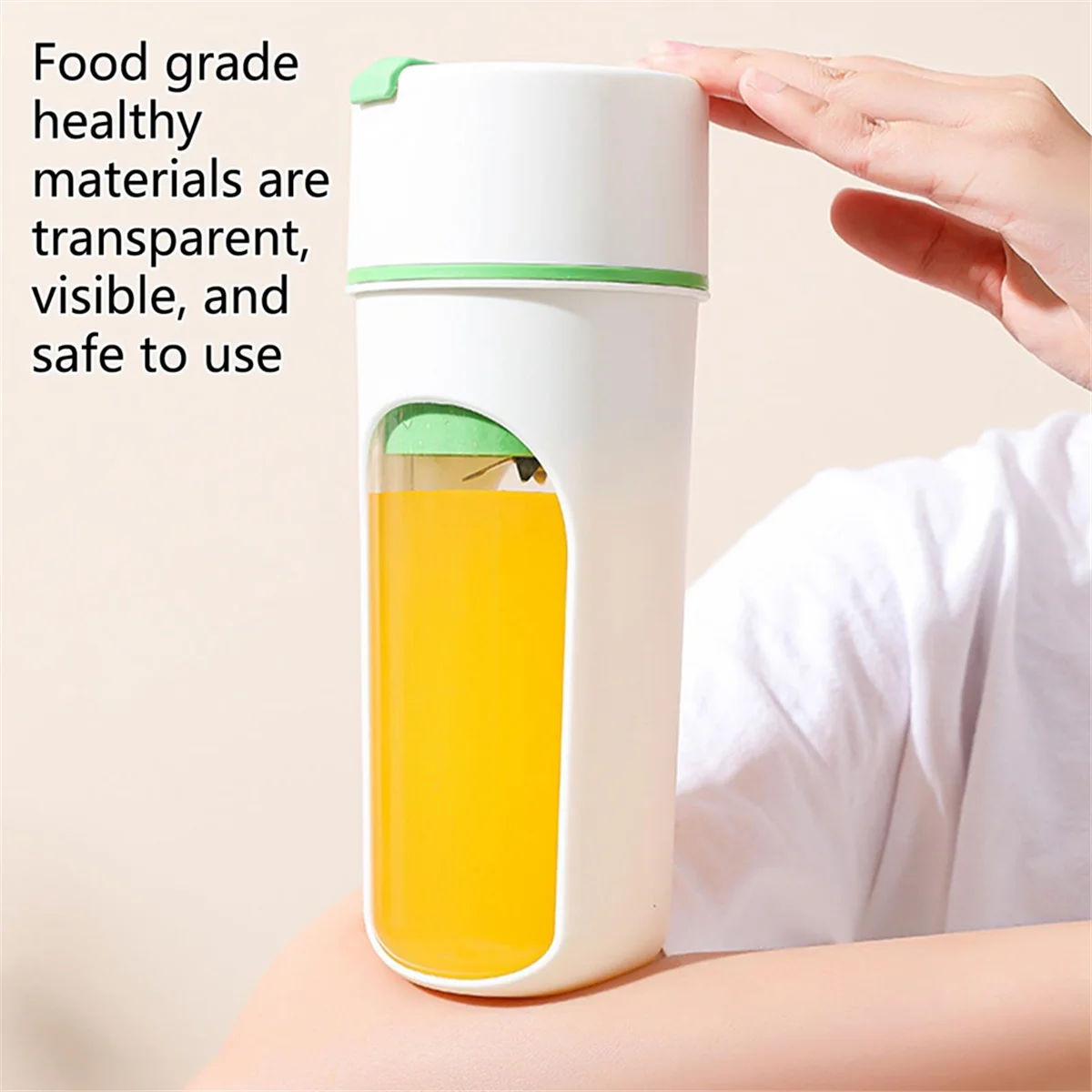 Mélangeur portable, mélangeur de taille personnelle pour secouer, tasse à main électrique automatique Ju479, adapté aux sports et aux voyages C