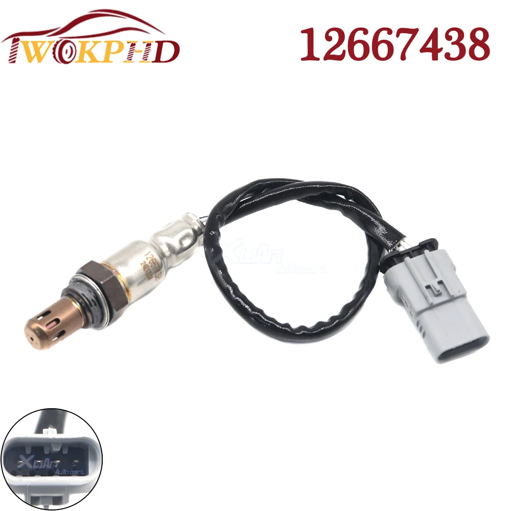 Car 12667438 Air Fuel Ratio Lambda O2 Oxygen Sensor For BUICK ENCLAVE CADILLAC XT5 XT6 For CHEVROLET BLAZER TRAVERSE GMC 17-24