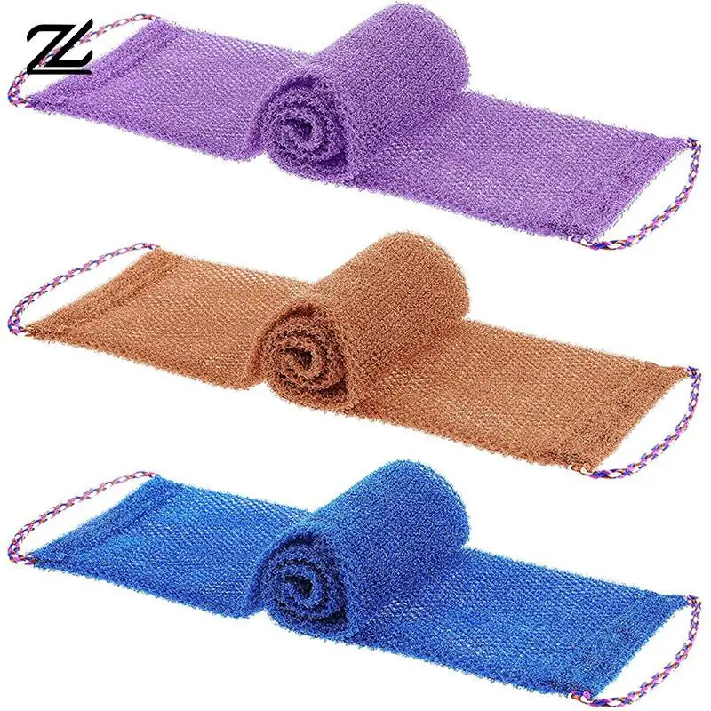 Scrubbing Wash Net Washcloth African Net Sponge Long Bathing Sponge Net Shower Exfoliating Body Net