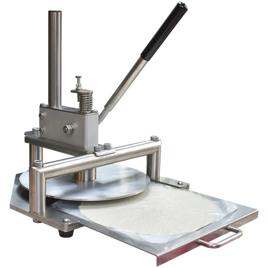 Commercial 20/25/30cm Hand Pizza Dough Press Machine Manual Dough Flattening Press Machine