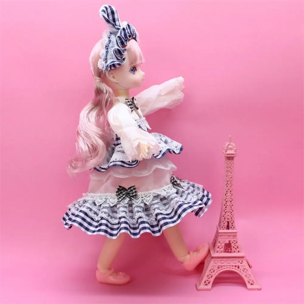 Mini Poppen Sferische Gezamenlijke 32 Cm Bjd Pop Aankleden Met Kleding Scharnierende Pop Leuke Kleurrijke 32 Cm Gelede Speelgoed verjaardagscadeau