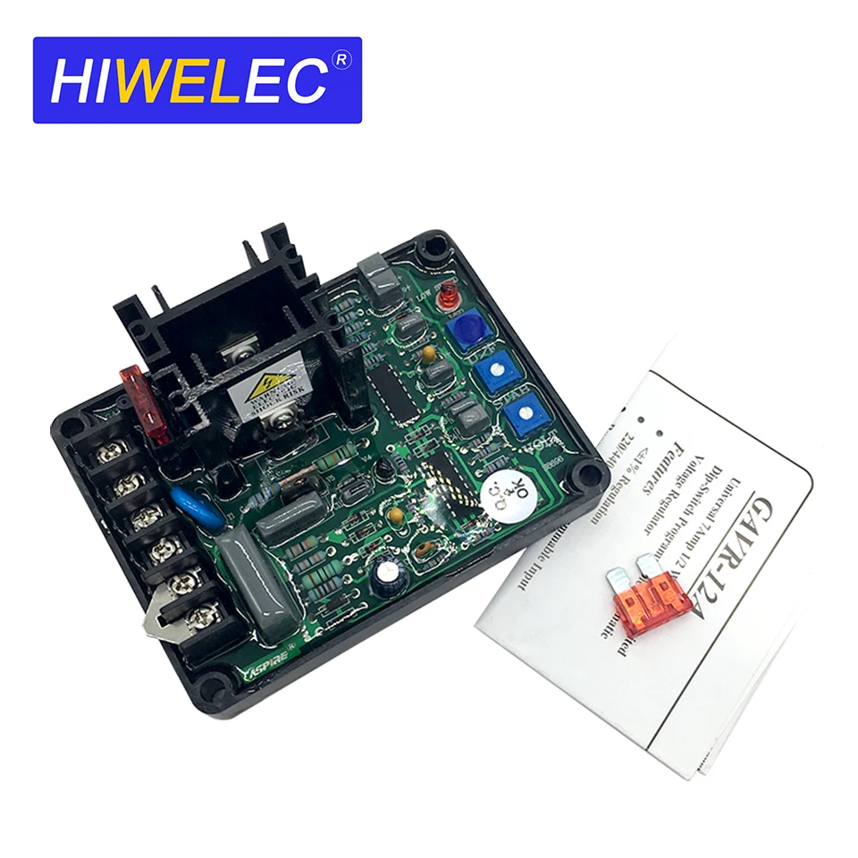 GAVR-12A Automatic Voltage Regulator Brushless Generator Universal Stabilizer AVR GAVR12A