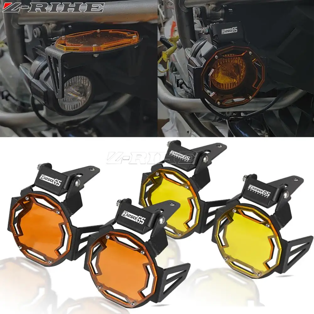 

Motorcycle Fog Lamp Light Cover Guard Grille Protector For BMW R1250 GS ADV Adventure R 1250 GSA 2022 R1250GS R1250GSA 2018-2023