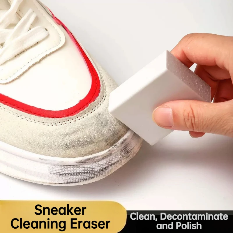 Waterless Sneaker Cleaning Eraser Brush (1/2/3 PCS) - Household Shoe Care Tool for Sneaker Revitalization & Stain Removal 5