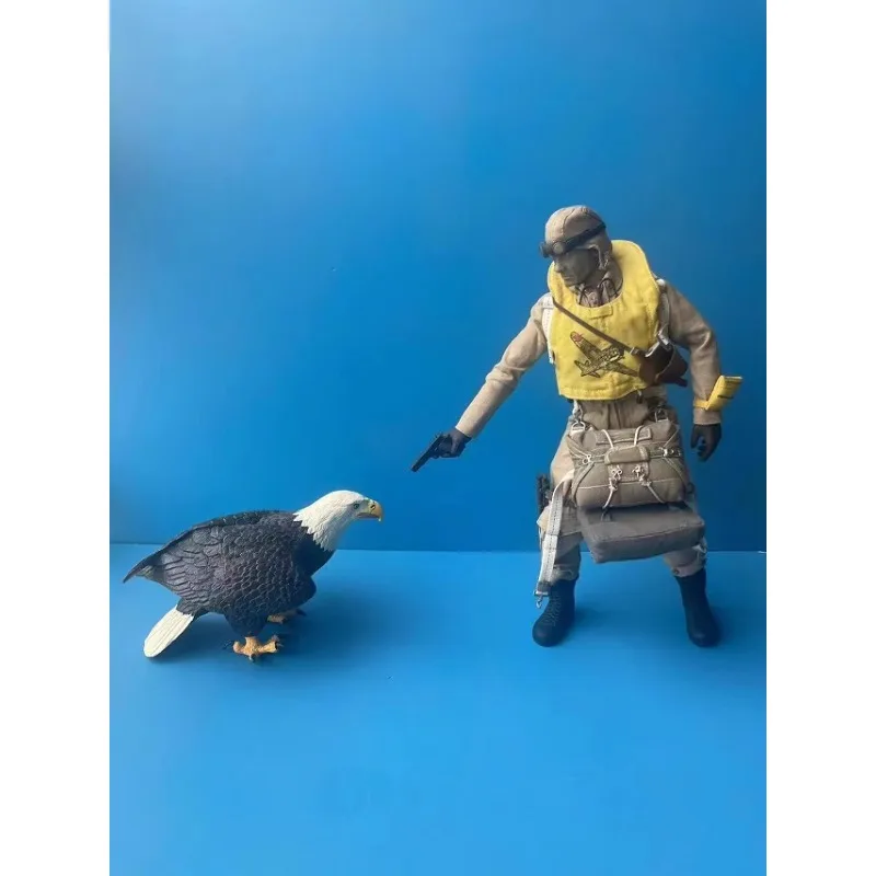 Maßstab 1:6, großer Raptor, Weißkopfseeadler, Simulationstier, Seeradler-Modell für 12-Zoll-BJD-Actionfiguren, Szene, Ornament