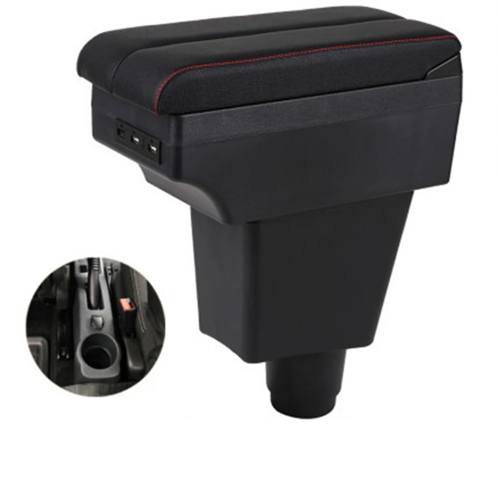 Armrest box﻿ Renault Logan 2 central content store case console storage elbow support rest arm