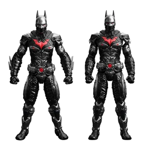 Rouno-Batman Building Bricks Model for Kids, Arkham Knight, Deathstroke Red Hood, Action Figure, DIY toys, Original Doll Main Batman Doll Sales - №2