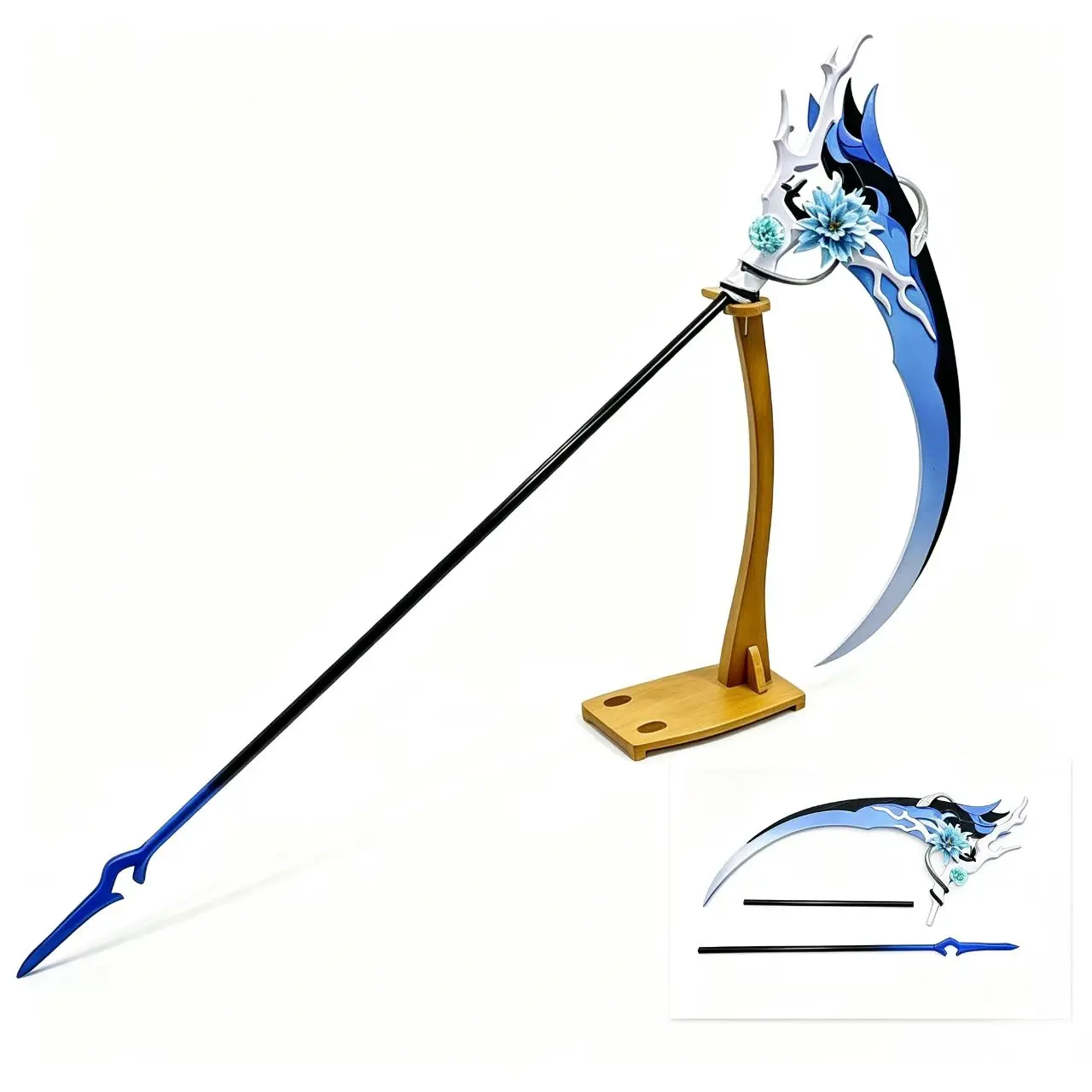 Herrscher of Rebirth Seele Vollerei Sickle Cosplay Prop Game Honkai Impact 3 Halloween Christmas Fancy Party Accessories
