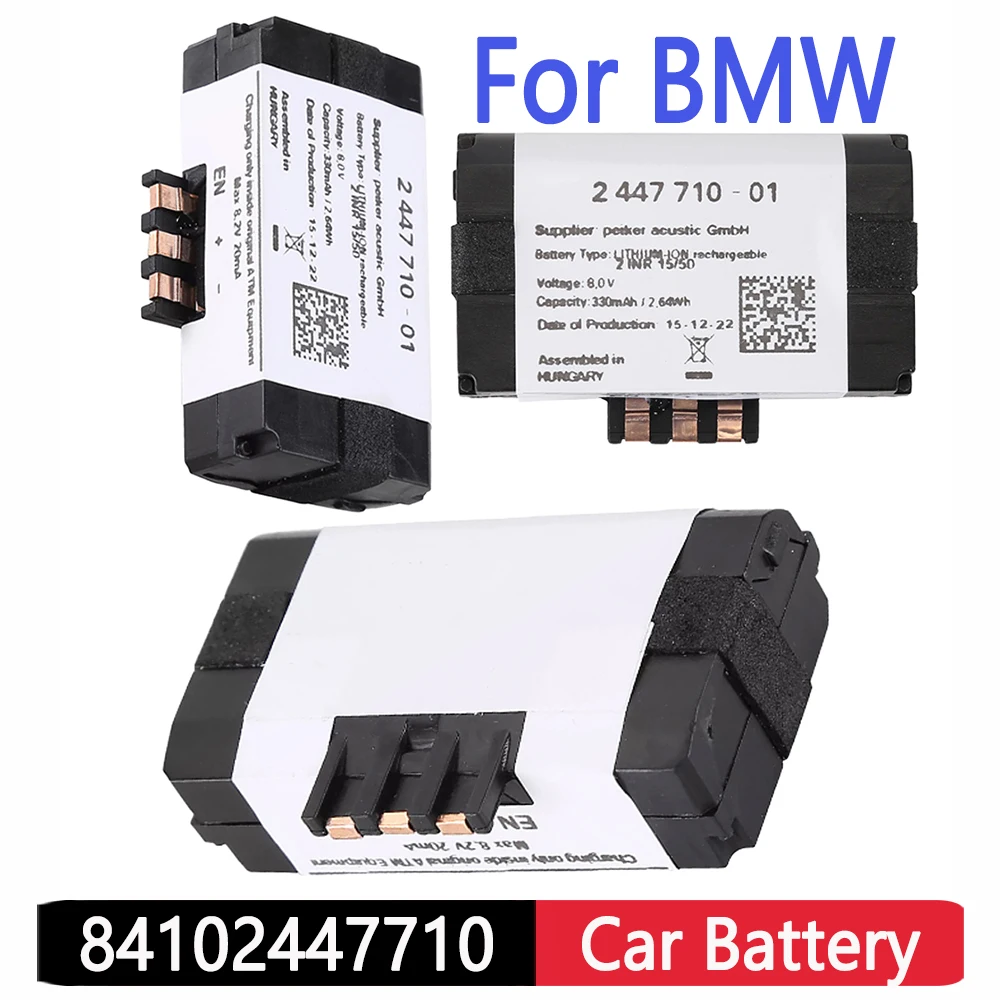 Car SOS Emergency Battery Replaces 84102447710 2447710 Portable Battery Replacement for F30 F31 F32 F33 F34 F80 F82 G20 G21